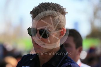 World © Octane Photographic Ltd. Sauber F1 Team – Marcus Ericsson. Sunday 20th March 2016, F1 Australian GP - Melbourne Walk, Melbourne, Albert Park, Australia. Digital Ref : 1522LB1D5873