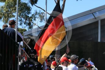 World © Octane Photographic Ltd. Fans. Sunday 20th March 2016, F1 Australian GP - Melbourne Walk, Melbourne, Albert Park, Australia. Digital Ref : 1522LB1D5908