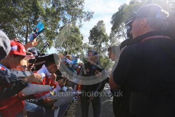 World © Octane Photographic Ltd. Scuderia Toro Rosso – Max Verstappen. Sunday 20th March 2016, F1 Australian GP - Melbourne Walk, Melbourne, Albert Park, Australia. Digital Ref : 1522LB5D1958