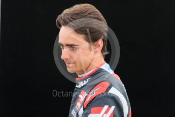 World © Octane Photographic Ltd. Haas F1 Team - Esteban Gutierrez. Thursday 17th March 2016, F1 Australian GP FIA Photo Call, Melbourne, Albert Park, Australia. Digital Ref : 1526LB1D0029