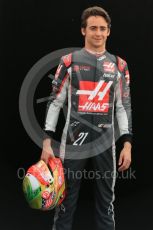 World © Octane Photographic Ltd. Haas F1 Team - Esteban Gutierrez. Thursday 17th March 2016, F1 Australian GP FIA Photo Call, Melbourne, Albert Park, Australia. Digital Ref : 1526LB1D0041