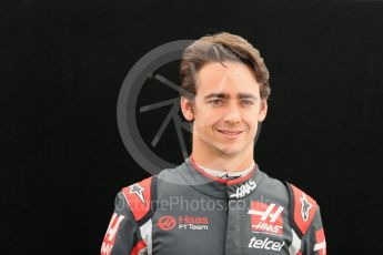 World © Octane Photographic Ltd. Haas F1 Team - Esteban Gutierrez. Thursday 17th March 2016, F1 Australian GP FIA Photo Call, Melbourne, Albert Park, Australia. Digital Ref : 1526LB1D0048