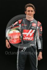 World © Octane Photographic Ltd. Haas F1 Team - Esteban Gutierrez. Thursday 17th March 2016, F1 Australian GP FIA Photo Call, Melbourne, Albert Park, Australia. Digital Ref : 1526LB1D0092