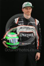 World © Octane Photographic Ltd. Sahara Force India - Nico Hulkenberg. Thursday 17th March 2016, F1 Australian GP FIA Photo Call, Melbourne, Albert Park, Australia. Digital Ref : 1526LB1D0164