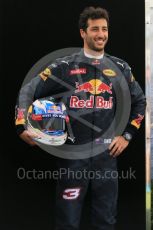 World © Octane Photographic Ltd. Red Bull Racing – Daniel Ricciardo. Thursday 17th March 2016, F1 Australian GP FIA Photo Call, Melbourne, Albert Park, Australia. Digital Ref : 1526LB1D0298