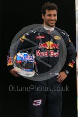 World © Octane Photographic Ltd. Red Bull Racing – Daniel Ricciardo. Thursday 17th March 2016, F1 Australian GP FIA Photo Call, Melbourne, Albert Park, Australia. Digital Ref : 1526LB1D0336