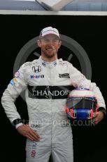 World © Octane Photographic Ltd. McLaren Honda – Jenson Button. Thursday 17th March 2016, F1 Australian GP FIA Photo Call, Melbourne, Albert Park, Australia. Digital Ref : 1526LB1D0433