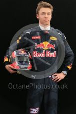 World © Octane Photographic Ltd. Red Bull Racing - Daniil Kvyat. Thursday 17th March 2016, F1 Australian GP FIA Photo Call, Melbourne, Albert Park, Australia. Digital Ref : 1526LB1D0523