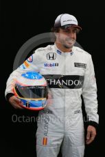 World © Octane Photographic Ltd. McLaren Honda – Fernando Alonso. Thursday 17th March 2016, F1 Australian GP FIA Photo Call, Melbourne, Albert Park, Australia. Digital Ref : 1526LB1D0587