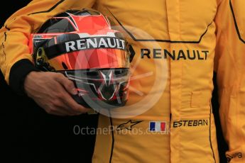World © Octane Photographic Ltd. Renault Sport F1 Team - Reserve Driver – Esteban Ocon. Thursday 17th March 2016, F1 Australian GP FIA Photo Call, Melbourne, Albert Park, Australia. Digital Ref : 1526LB1D0706