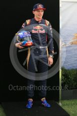 World © Octane Photographic Ltd. Scuderia Toro Rosso – Max Verstappen Thursday 17th March 2016, F1 Australian GP FIA Photo Call, Melbourne, Albert Park, Australia. Digital Ref : 1526LB1D0841