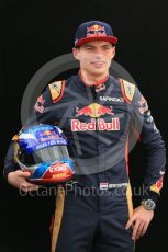 World © Octane Photographic Ltd. Scuderia Toro Rosso – Max Verstappen Thursday 17th March 2016, F1 Australian GP FIA Photo Call, Melbourne, Albert Park, Australia. Digital Ref : 1526LB1D0850