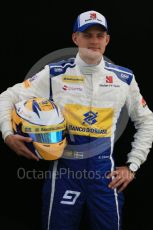 World © Octane Photographic Ltd. Sauber F1 Team – Marcus Ericsson. Thursday 17th March 2016, F1 Australian GP FIA Photo Call, Melbourne, Albert Park, Australia. Digital Ref : 1526LB1D0944