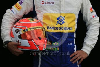 World © Octane Photographic Ltd. Sauber F1 Team – Felipe Nasr. Thursday 17th March 2016, F1 Australian GP FIA Photo Call, Melbourne, Albert Park, Australia. Digital Ref : 1526LB1D1000