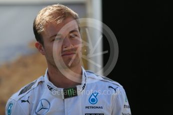 World © Octane Photographic Ltd. Mercedes AMG Petronas – Nico Rosberg. Thursday 17th March 2016, F1 Australian GP FIA Photo Call, Melbourne, Albert Park, Australia. Digital Ref : 1526LB1D9840