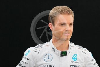 World © Octane Photographic Ltd. Mercedes AMG Petronas – Nico Rosberg. Thursday 17th March 2016, F1 Australian GP FIA Photo Call, Melbourne, Albert Park, Australia. Digital Ref : 1526LB1D9878