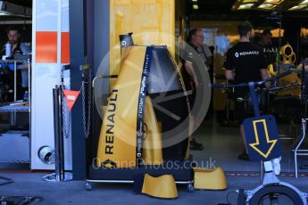 World © Octane Photographic Ltd. Renault Sport F1 Team RS16. Thursday 17th March 2016, F1 Australian GP - Thursday Pit Lane, Melbourne, Albert Park, Australia. Digital Ref : 1514LB1D9660