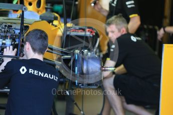 World © Octane Photographic Ltd. Renault Sport F1 Team RS16. Thursday 17th March 2016, F1 Australian GP - Thursday Pit Lane, Melbourne, Albert Park, Australia. Digital Ref : 1514LB1D9676