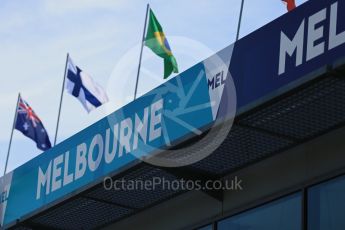World © Octane Photographic Ltd. Wednesday 16th March 2016. Atmosphere, Melbourne, Albert Park, Australia. Digital Ref : 1513LB1D9582