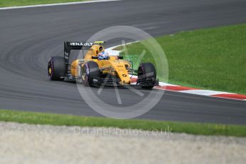 World © Octane Photographic Ltd. Renault Sport F1 Team RS16 – Jolyon Palmer. Friday 1st July 2016, F1 Austrian GP Practice 1, Red Bull Ring, Spielberg, Austria. Digital Ref : 1598CB1D1869