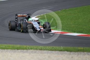 World © Octane Photographic Ltd. Sahara Force India VJM09 - Nico Hulkenberg. Friday 1st July 2016, F1 Austrian GP Practice 1, Red Bull Ring, Spielberg, Austria. Digital Ref : 1598CB1D1887