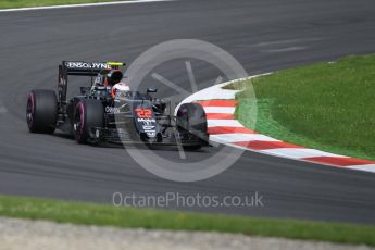 World © Octane Photographic Ltd. McLaren Honda MP4-31 – Jenson Button. Friday 1st July 2016, F1 Austrian GP Practice 1, Red Bull Ring, Spielberg, Austria. Digital Ref : 1598CB1D1898