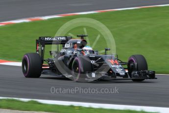 World © Octane Photographic Ltd. McLaren Honda MP4-31 (with new rear wing) – Fernando Alonso. Friday 1st July 2016, F1 Austrian GP Practice 1, Red Bull Ring, Spielberg, Austria. Digital Ref : 1598CB1D2017