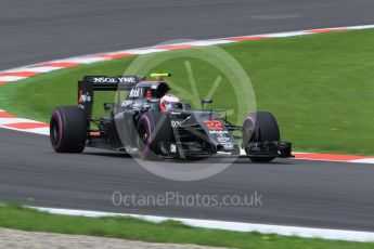 World © Octane Photographic Ltd. McLaren Honda MP4-31 – Jenson Button. Friday 1st July 2016, F1 Austrian GP Practice 1, Red Bull Ring, Spielberg, Austria. Digital Ref : 1598CB1D2031