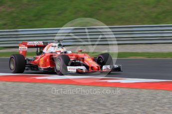 World © Octane Photographic Ltd. Scuderia Ferrari SF16-H – Sebastian Vettel. Friday 1st July 2016, F1 Austrian GP Practice 1, Red Bull Ring, Spielberg, Austria. Digital Ref : 1598CB1D2102