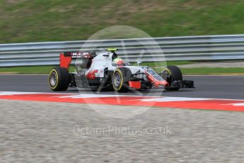 World © Octane Photographic Ltd. Haas F1 Team VF-16 - Esteban Gutierrez. Friday 1st July 2016, F1 Austrian GP Practice 1, Red Bull Ring, Spielberg, Austria. Digital Ref : 1598CB1D2183