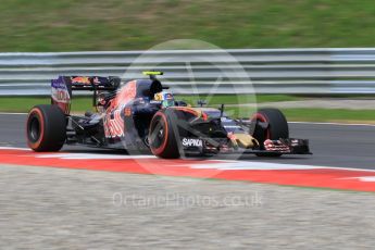 World © Octane Photographic Ltd. Scuderia Toro Rosso STR11 – Carlos Sainz. Friday 1st July 2016, F1 Austrian GP Practice 1, Red Bull Ring, Spielberg, Austria. Digital Ref : 1598CB1D2188