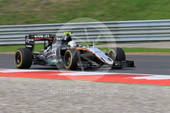 World © Octane Photographic Ltd. Sahara Force India VJM09 Development Driver – Alfonso Celis. Friday 1st July 2016, F1 Austrian GP Practice 1, Red Bull Ring, Spielberg, Austria. Digital Ref : 1598CB1D2196