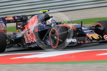 World © Octane Photographic Ltd. Scuderia Toro Rosso STR11 – Carlos Sainz. Friday 1st July 2016, F1 Austrian GP Practice 1, Red Bull Ring, Spielberg, Austria. Digital Ref : 1598CB1D2222