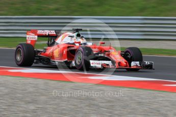 World © Octane Photographic Ltd. Scuderia Ferrari SF16-H – Sebastian Vettel. Friday 1st July 2016, F1 Austrian GP Practice 1, Red Bull Ring, Spielberg, Austria. Digital Ref : 1598CB1D2224