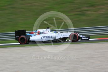 World © Octane Photographic Ltd. Williams Martini Racing, Williams Mercedes FW38 – Felipe Massa. Friday 1st July 2016, F1 Austrian GP Practice 1, Red Bull Ring, Spielberg, Austria. Digital Ref : 1598CB5D2674