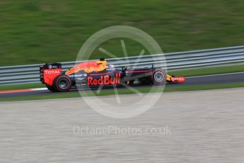 World © Octane Photographic Ltd. Red Bull Racing RB12 – Daniel Ricciardo. Friday 1st July 2016, F1 Austrian GP Practice 1, Red Bull Ring, Spielberg, Austria. Digital Ref : 1598CB5D2723