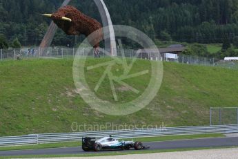 World © Octane Photographic Ltd. Mercedes AMG Petronas W07 Hybrid – Nico Rosberg. Friday 1st July 2016, F1 Austrian GP Practice 1, Red Bull Ring, Spielberg, Austria. Digital Ref : 1598CB5D2730