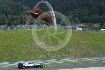 World © Octane Photographic Ltd. Mercedes AMG Petronas W07 Hybrid – Nico Rosberg. Friday 1st July 2016, F1 Austrian GP Practice 1, Red Bull Ring, Spielberg, Austria. Digital Ref : 1598CB5D2766