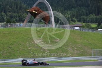 World © Octane Photographic Ltd. McLaren Honda MP4-31 – Jenson Button. Friday 1st July 2016, F1 Austrian GP Practice 1, Red Bull Ring, Spielberg, Austria. Digital Ref : 1598CB5D2792