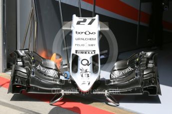 World © Octane Photographic Ltd. Sahara Force India VJM09 - Nico Hulkenberg. Friday 1st July 2016, F1 Austrian GP Practice 1, Red Bull Ring, Spielberg, Austria. Digital Ref : 1598CB5D2848