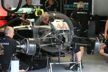 World © Octane Photographic Ltd. Mercedes AMG Petronas W07 Hybrid – Lewis Hamilton. Friday 1st July 2016, F1 Austrian GP Practice 1, Red Bull Ring, Spielberg, Austria. Digital Ref : 1598CB5D2871