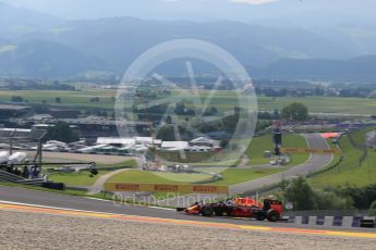 World © Octane Photographic Ltd. Red Bull Racing RB12 – Max Verstappen. Friday 1st July 2016, F1 Austrian GP Practice 1, Red Bull Ring, Spielberg, Austria. Digital Ref : 1598LB1D4968