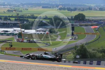 World © Octane Photographic Ltd. Mercedes AMG Petronas W07 Hybrid – Nico Rosberg. Friday 1st July 2016, F1 Austrian GP Practice 1, Red Bull Ring, Spielberg, Austria. Digital Ref : 1598LB1D5085