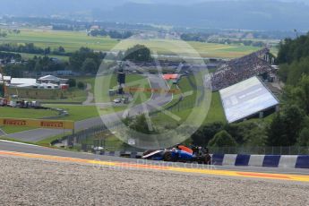 World © Octane Photographic Ltd. Manor Racing MRT05 – Rio Haryanto. Friday 1st July 2016, F1 Austrian GP Practice 1, Red Bull Ring, Spielberg, Austria. Digital Ref : 1598LB1D5104