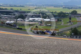 World © Octane Photographic Ltd. Sauber F1 Team C35 – Felipe Nasr. Friday 1st July 2016, F1 Austrian GP Practice 1, Red Bull Ring, Spielberg, Austria. Digital Ref : 1598LB1D5173