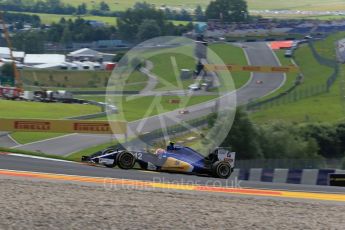 World © Octane Photographic Ltd. Sauber F1 Team C35 – Felipe Nasr. Friday 1st July 2016, F1 Austrian GP Practice 1, Red Bull Ring, Spielberg, Austria. Digital Ref : 1598LB1D5242