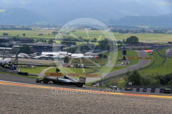 World © Octane Photographic Ltd. Mercedes AMG Petronas W07 Hybrid – Lewis Hamilton. Friday 1st July 2016, F1 Austrian GP Practice 1, Red Bull Ring, Spielberg, Austria. Digital Ref : 1598LB1D5271