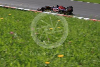 World © Octane Photographic Ltd. Scuderia Toro Rosso STR11 – Carlos Sainz. Friday 1st July 2016, F1 Austrian GP Practice 1, Red Bull Ring, Spielberg, Austria. Digital Ref : 1598LB1D5301