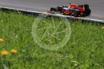 World © Octane Photographic Ltd. Red Bull Racing RB12 – Daniel Ricciardo. Friday 1st July 2016, F1 Austrian GP Practice 1, Red Bull Ring, Spielberg, Austria. Digital Ref : 1598LB1D5398