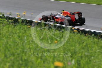 World © Octane Photographic Ltd. Red Bull Racing RB12 – Daniel Ricciardo. Friday 1st July 2016, F1 Austrian GP Practice 1, Red Bull Ring, Spielberg, Austria. Digital Ref : 1598LB1D5456